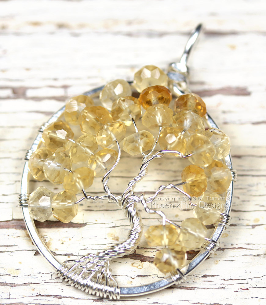 Citrine is a semi-precious stone in the quartz family. Citrine has been called the "stone of the mind" and is known as the lucky "Merchants Stone". It's said to bring luck to those in sales by placing a piece in the cash drawer. Citrine is also used as an alternative to the November birthstone, Yellow Topaz, due to it's similar color.
