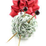 Yarn Ball Ornament, Handmade Christmas Tree Ornament, Gift for knitters, Rustic Christmas, Country Christmas, Handmade Christmas gift ideas by PhoenixFire Designs