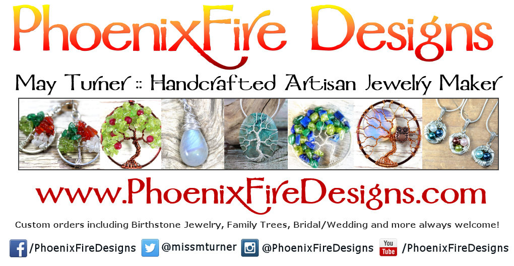 PhoenixFire Designs handcrafted, artisan jewelry by May Turner