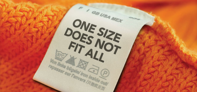 One size does not fit all when dealing with autoimmune and chronic illness
